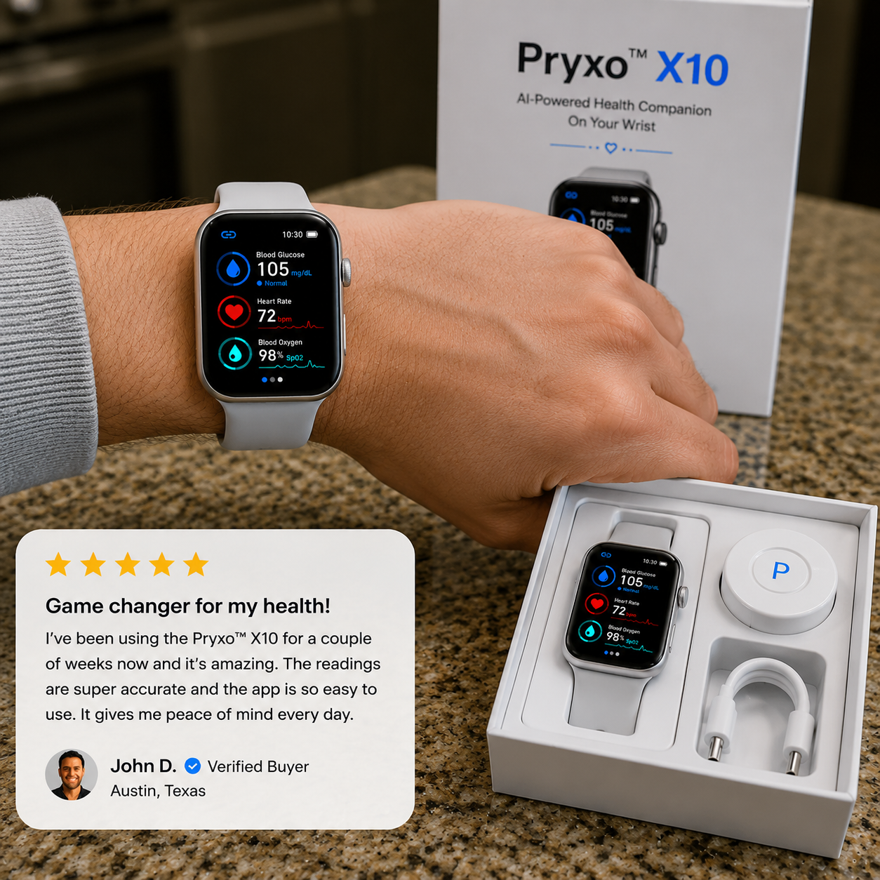 🎉 𝟖𝟎% 𝐎𝐅𝐅 𝐋𝐚𝐮𝐧𝐜𝐡 𝐎𝐟𝐟𝐞𝐫 🔥 𝐏𝐫𝐲𝐱𝐨™ 𝐗𝟏𝟎 𝐍𝐨𝐧-𝐈𝐧𝐯𝐚𝐬𝐢𝐯𝐞 𝐒𝐦𝐚𝐫𝐭𝐖𝐚𝐭𝐜𝐡