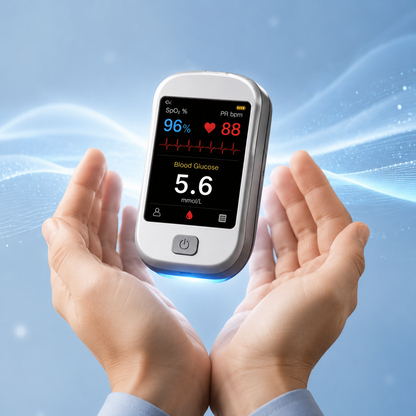 2026 Pryxo™ second generation 10-in-1 smart blood medical instrument / 10 health reports - No-Prick